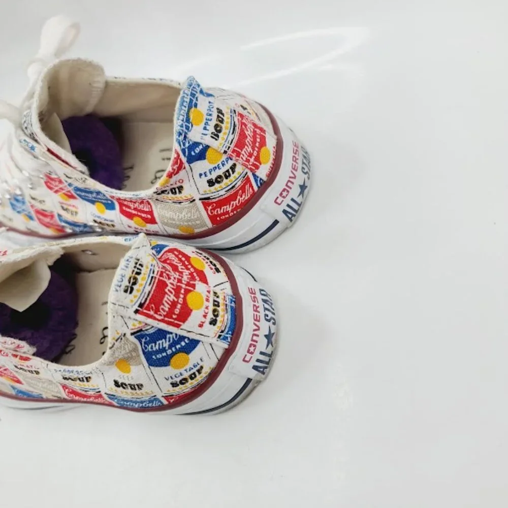 Converse Women's‎ Multicolor Soup All Star Lace Up Athletic Sneaker Size 5